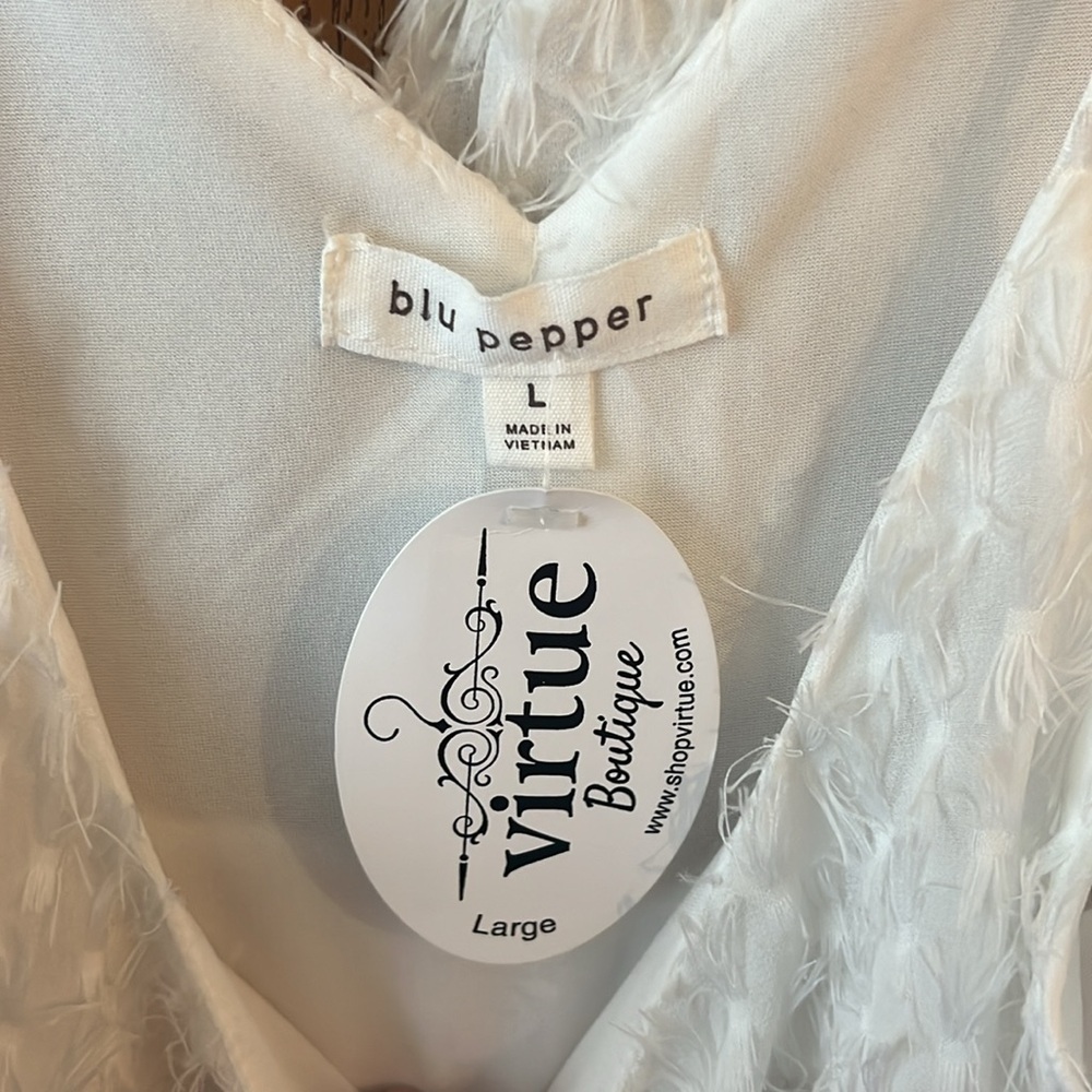 NWT Blu Pepper Boutique Dress—Size Large - Picture 3 of 7